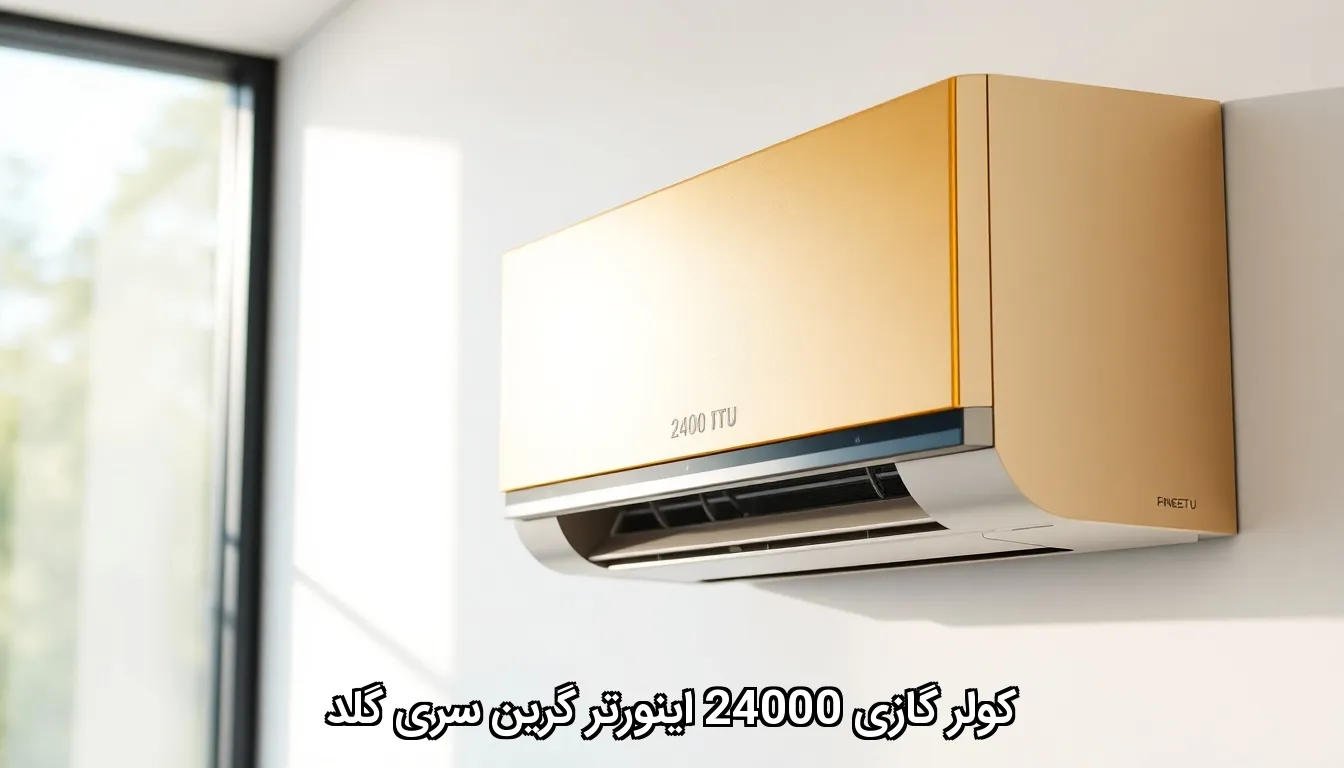 کولر گازی 24000 اینورتر گرین سری گلد