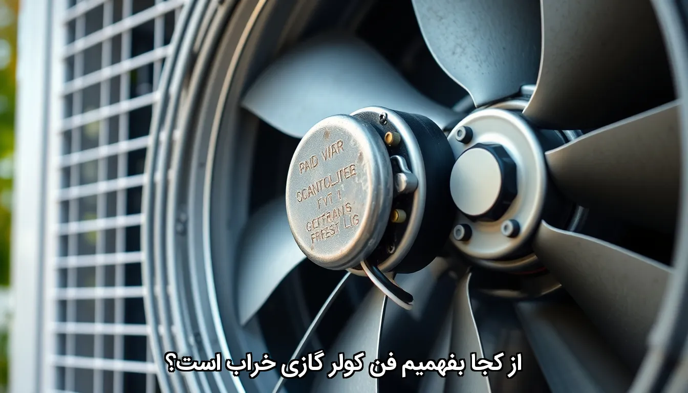 از کجا بفهمیم فن کولر گازی خراب است؟